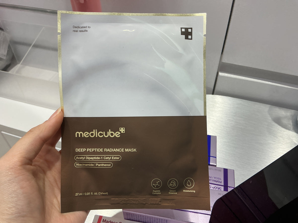 MEDICUBE Deep Peptide Radiance Mask unit