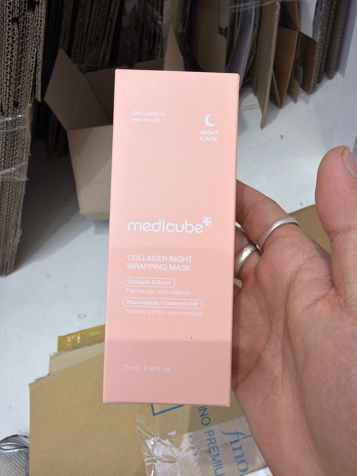 Medicube collagen night wrapping mask