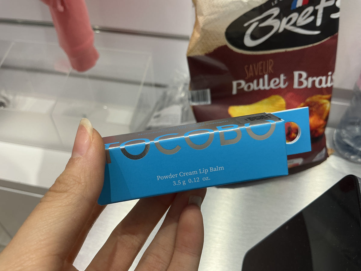 TOCOBO Powder Cream Lip Balm 034 Peach Tart
