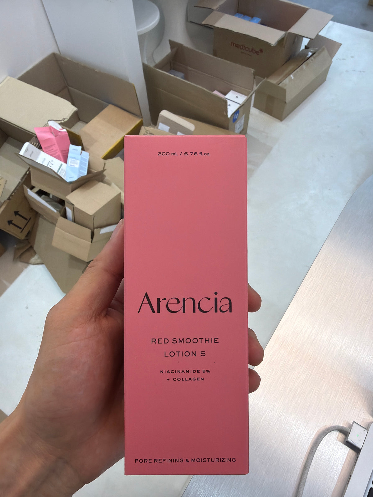 Arencia Red smoothie lotion 5