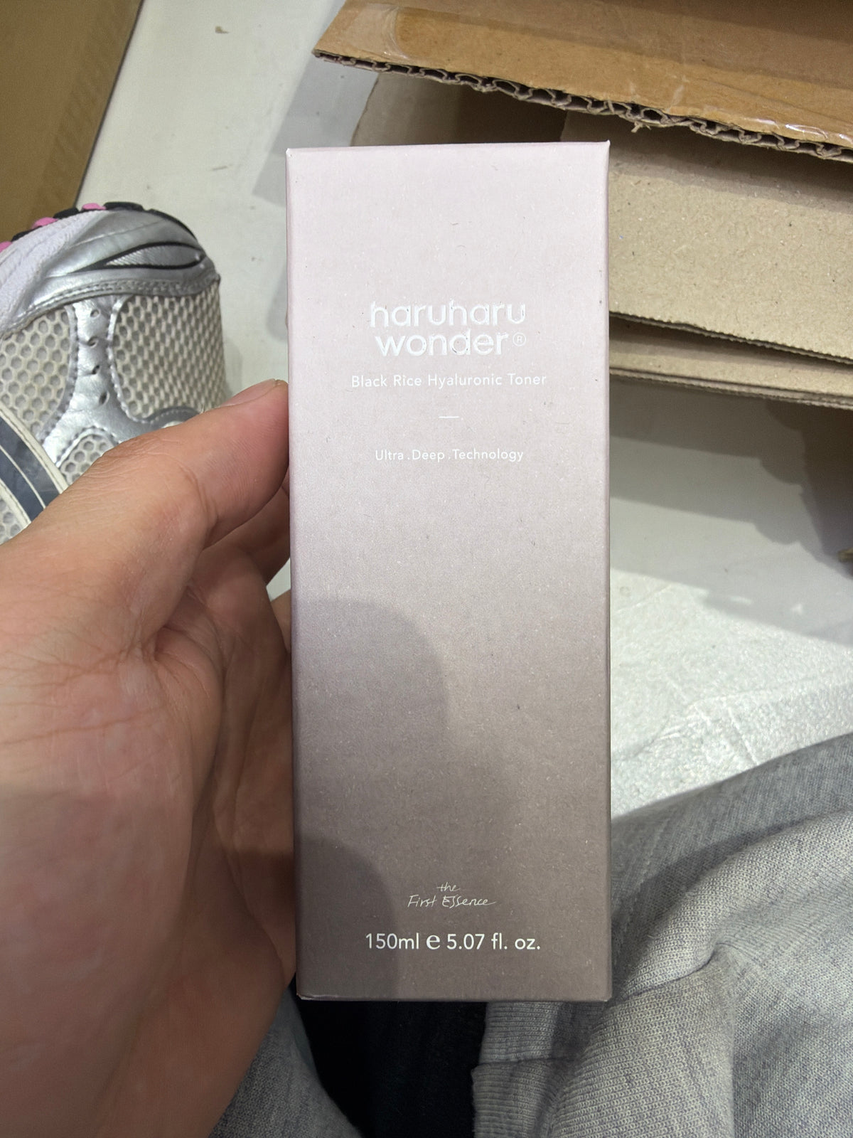 Haruharu Wonder black Rice toner