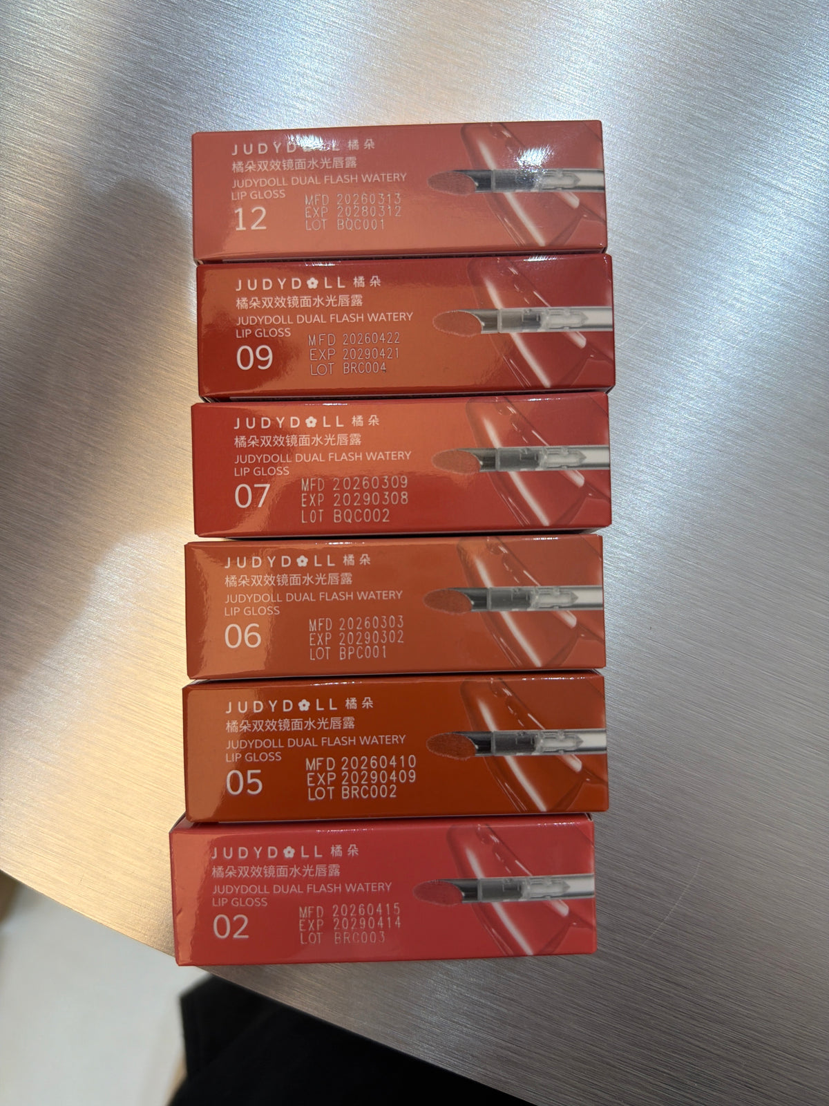 Judydoll dual flash watery gloss