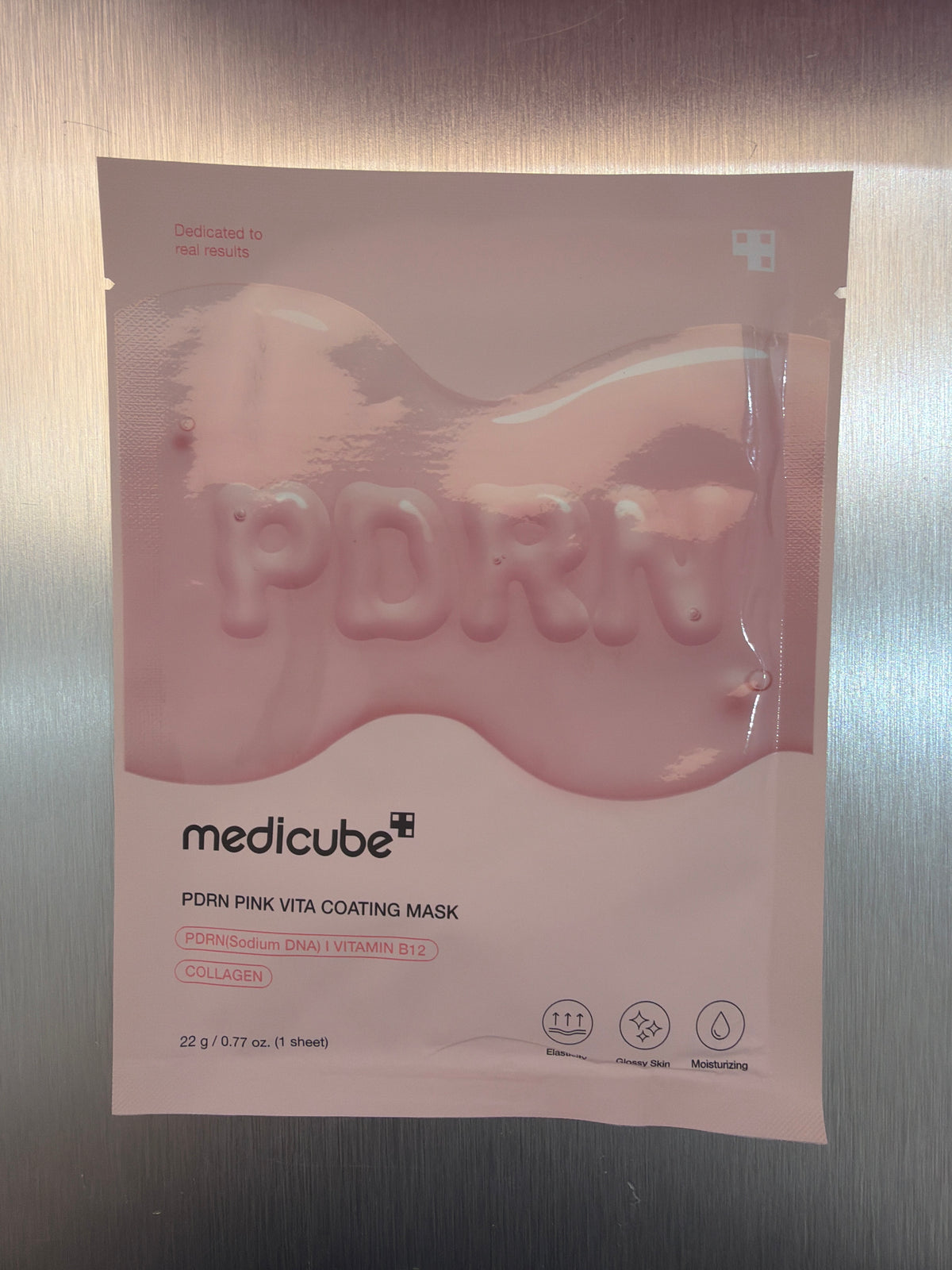 Medicube Pdrn Pink vita coating mask unit