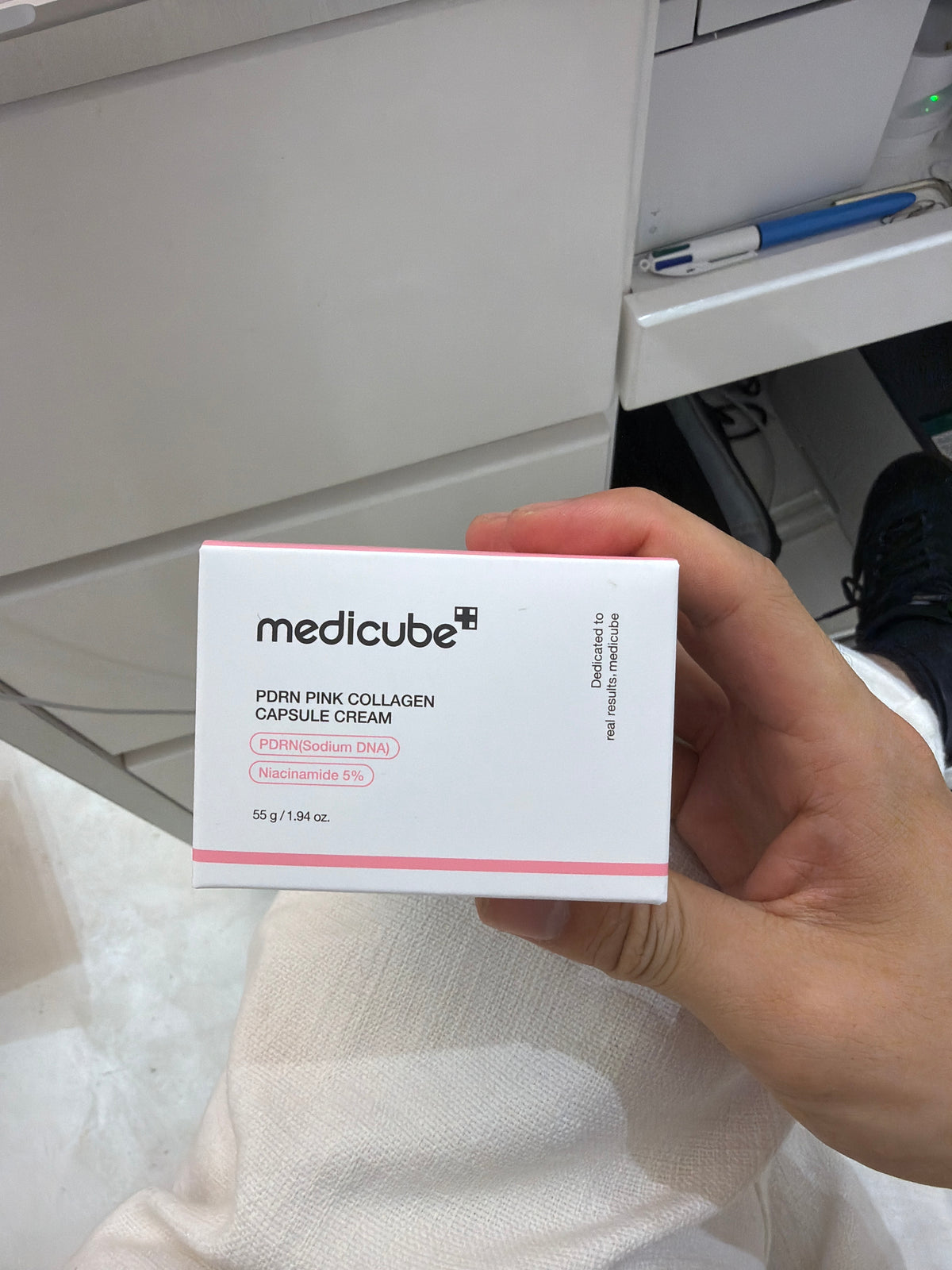 Medicube Pdrn Pink collagen capsule cream