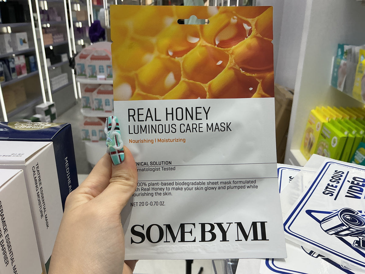 SOMEBYMI Real Honey Luminous Care Mask unit