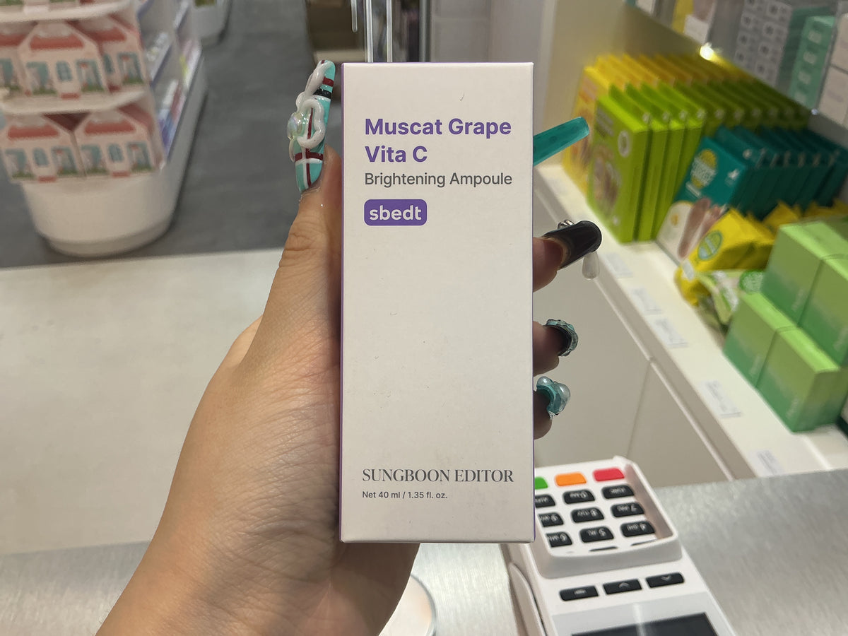 SBEDT Muscat Grape Vita C Brightening Ampoule