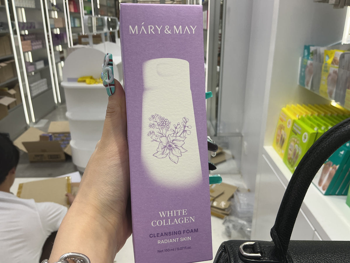 MARY&MAY White Collagen Cleansing Foam