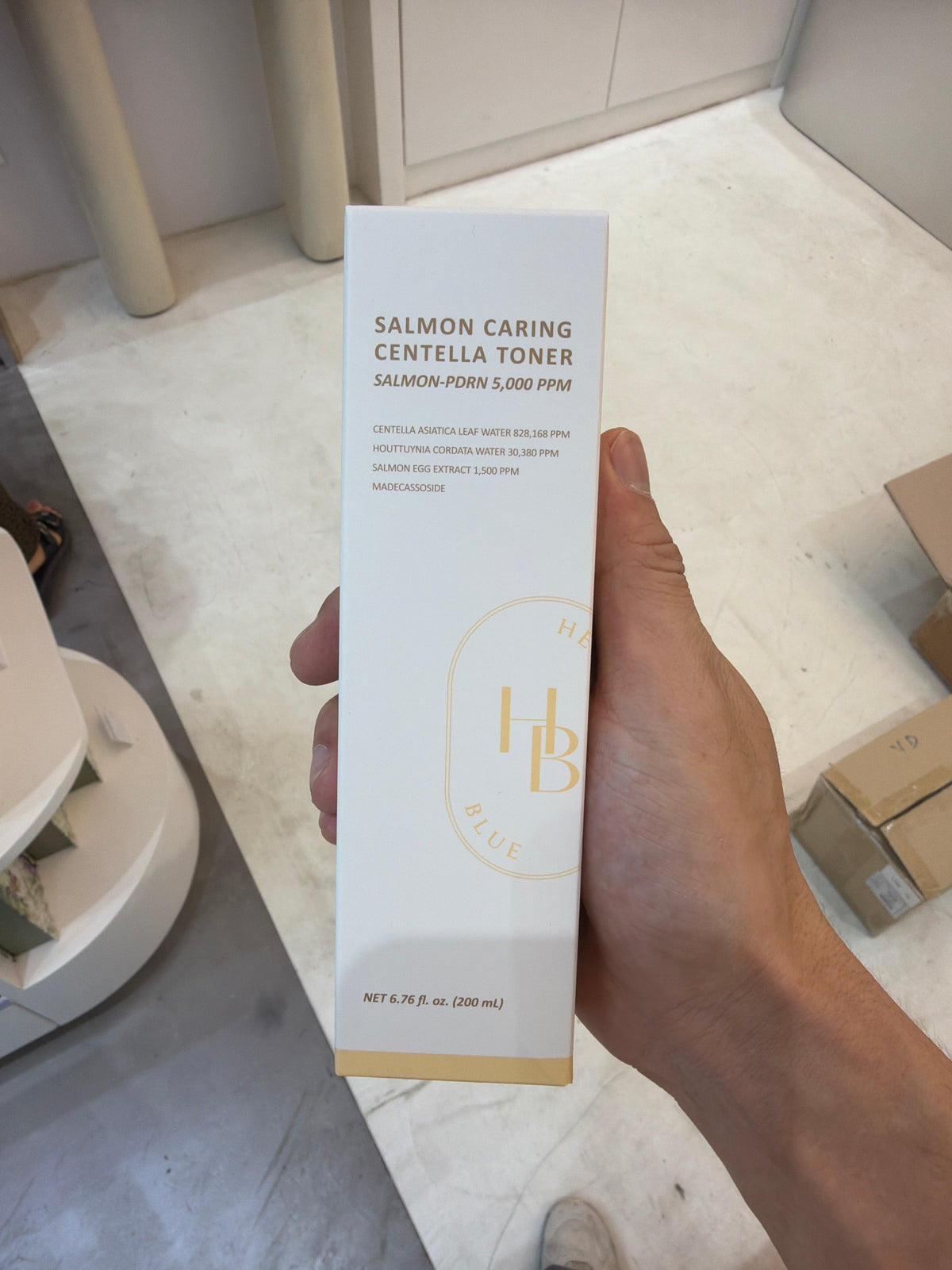 Heveblue Salmon Caring Centella Toner