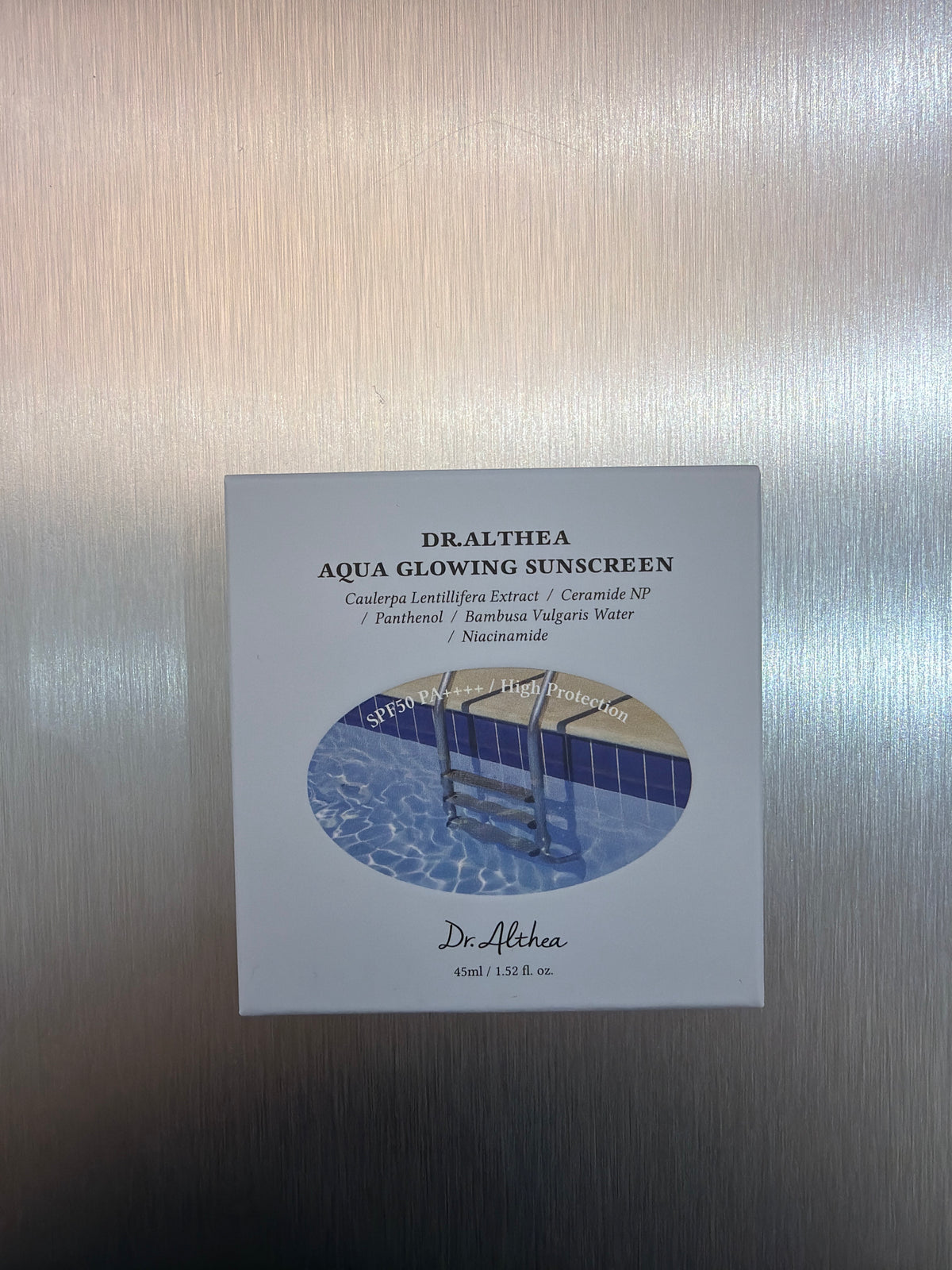 Dr.Althea Aqua glowing sunscreen