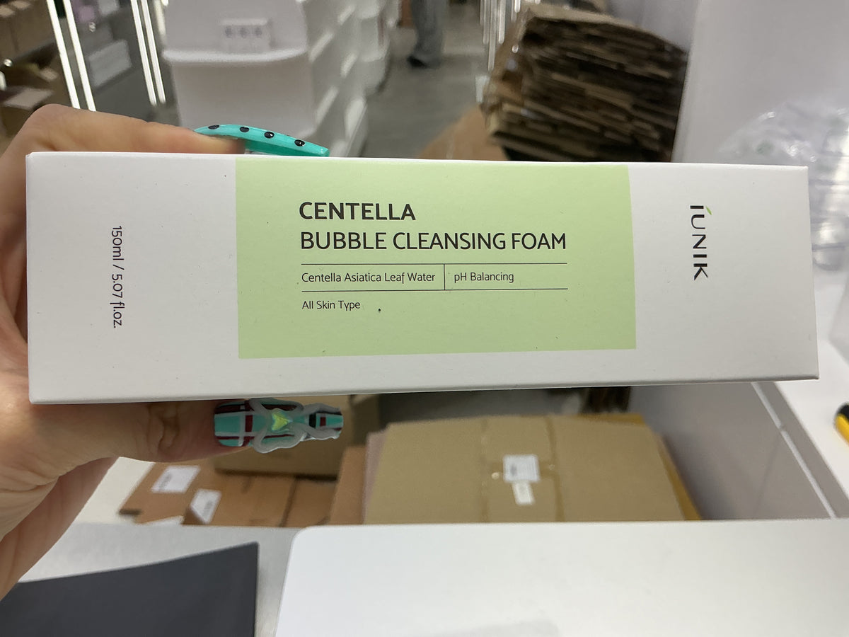 IUNIK Centella Bubble Cleansing Foam