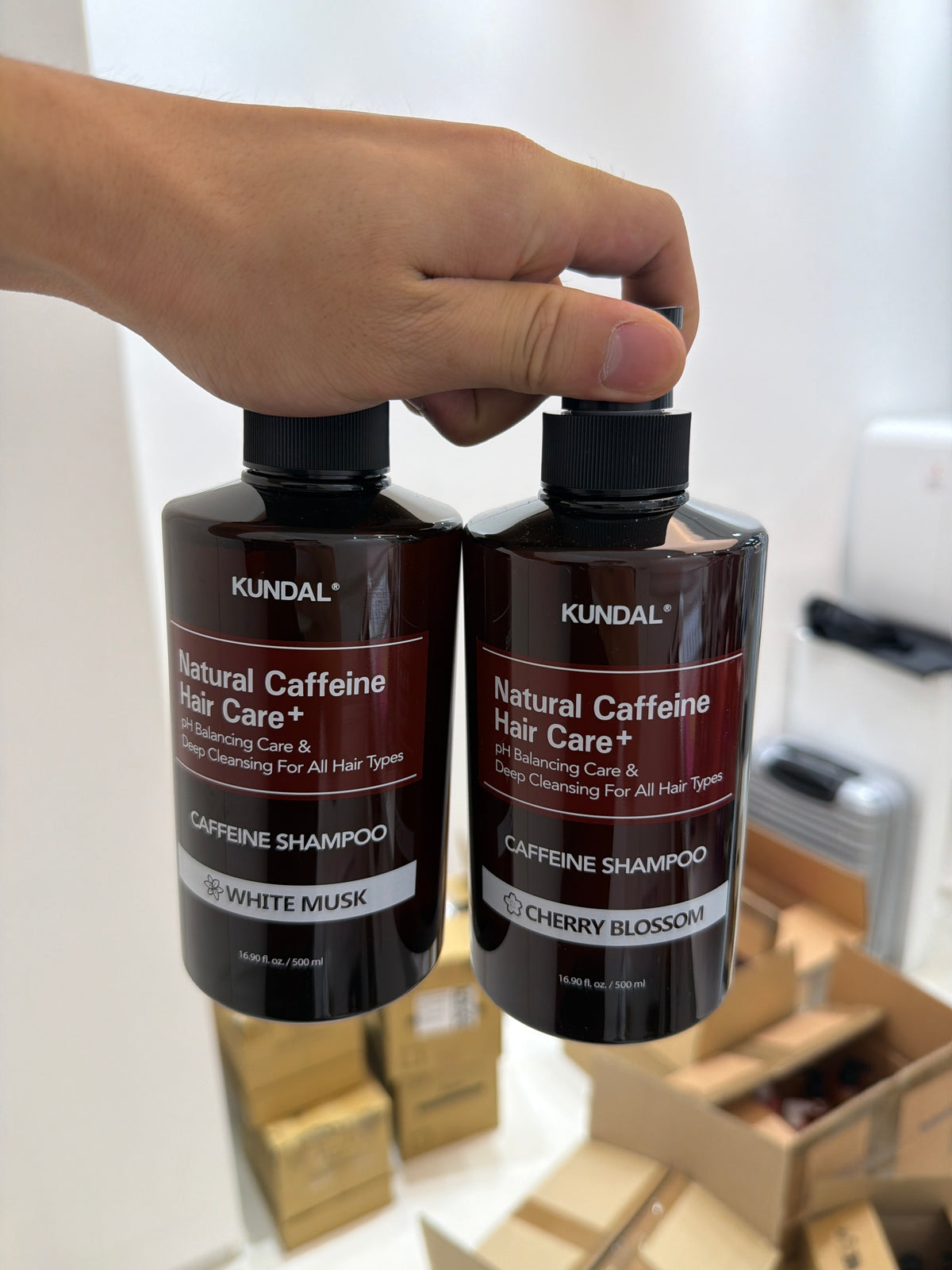 Kundal Caffeine Shampoo