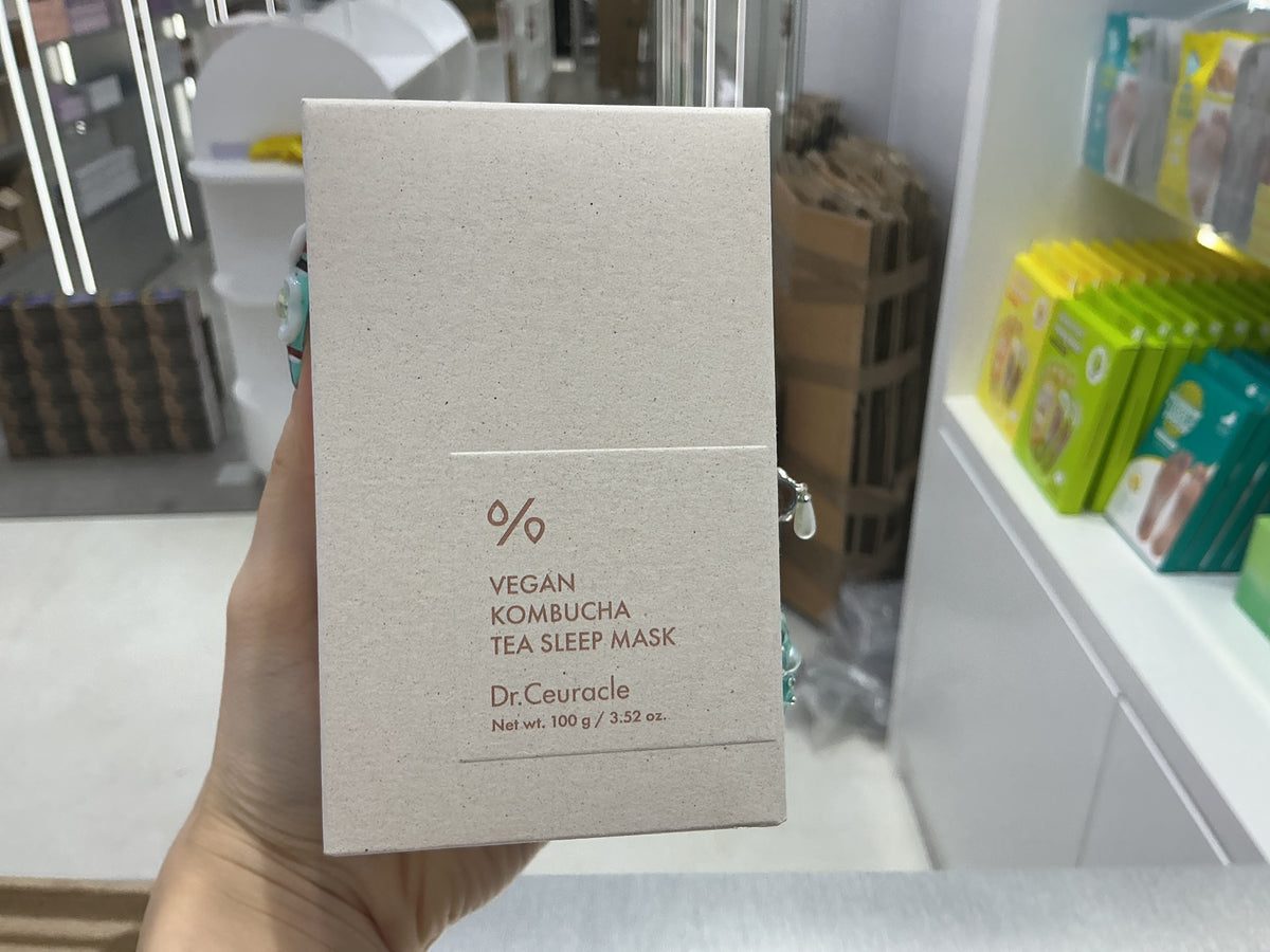 DR.CEURACLE Vegan Kombucha Tea Sleep Mask