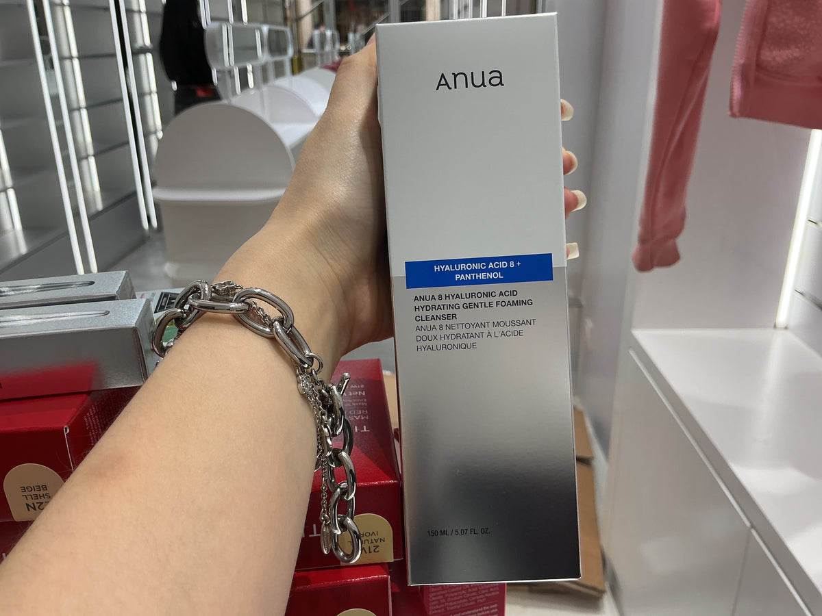 ANUA 8 Hyaluronic Acid Hydrating Gentle Foaming Cleanser