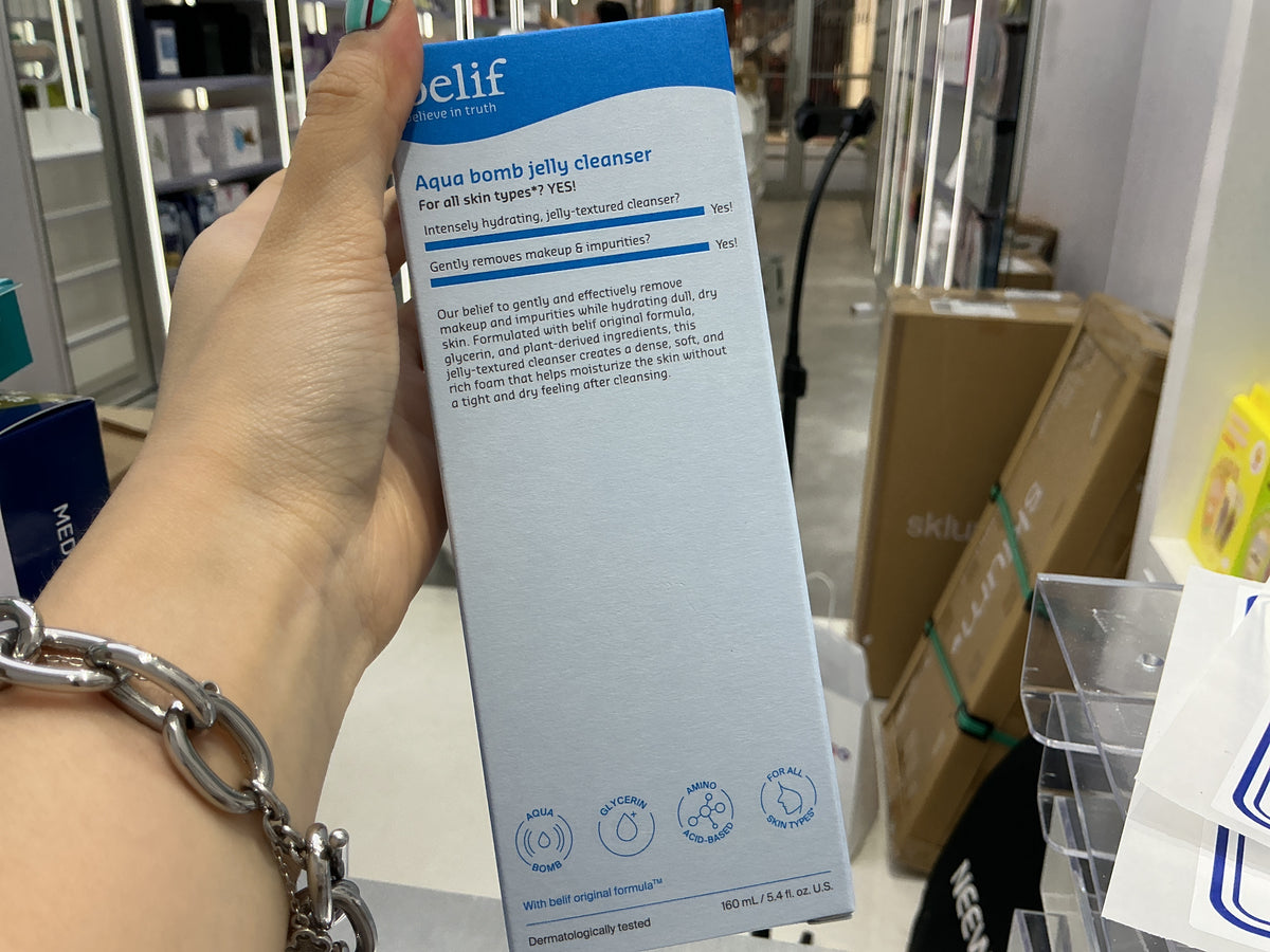 BELIF Aqua Bomb Jelly Cleanser