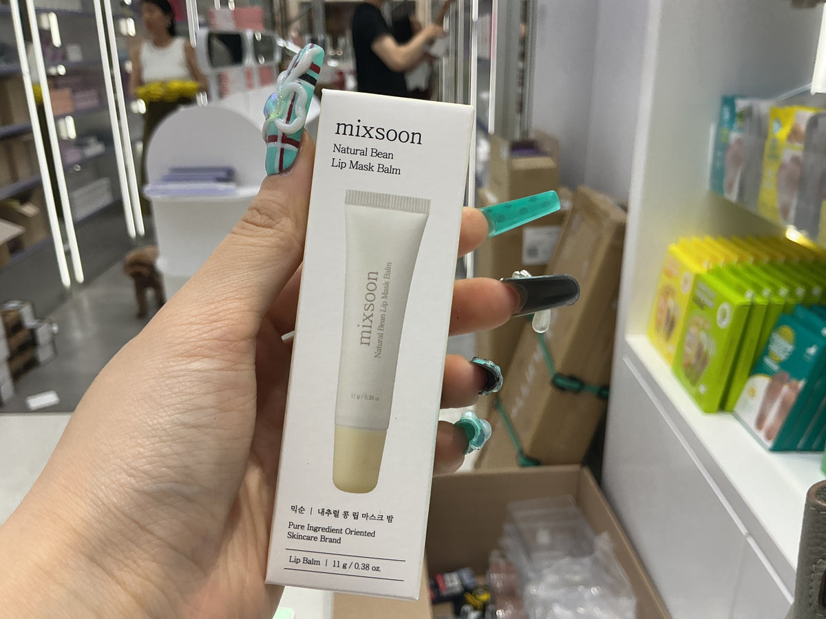 MIXSOON Natural Bean Lip Mask Balm