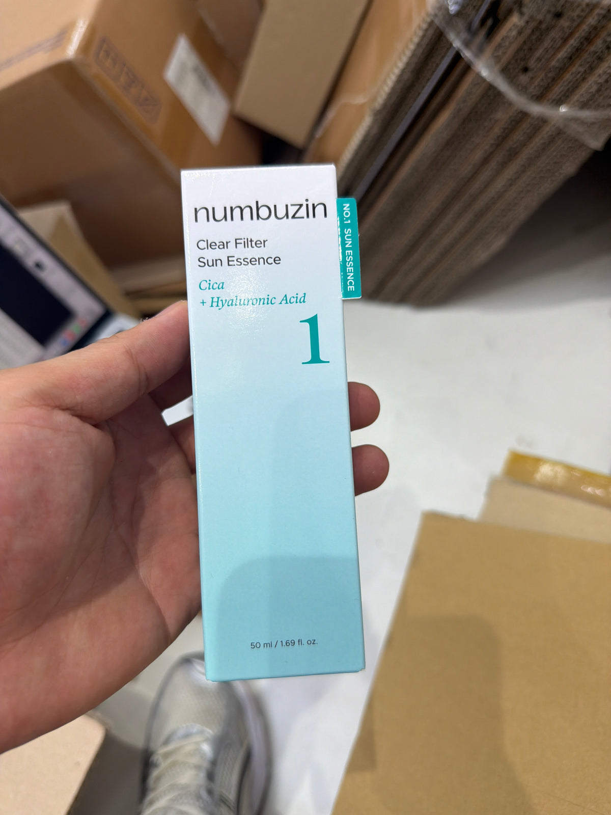 Numbuzin no1 clean filtre sun essence