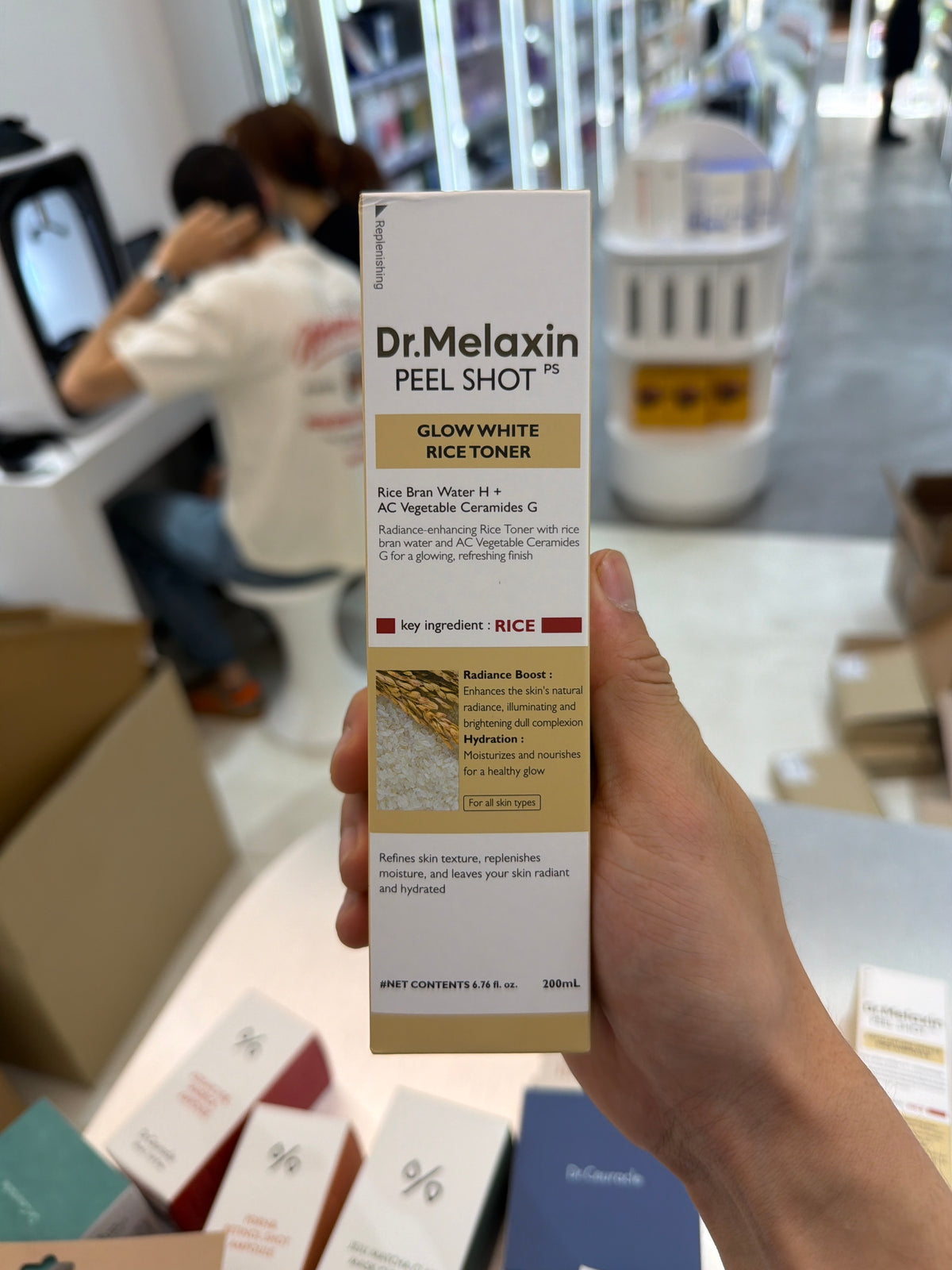 Dr.Melaxin Glow White Rice Toner