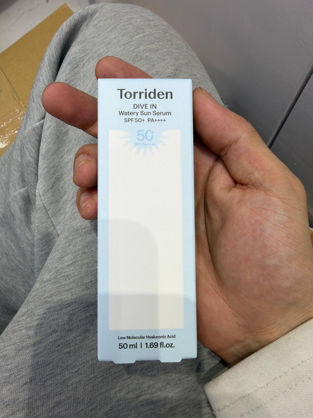 Torriden dive in watery sun serum
